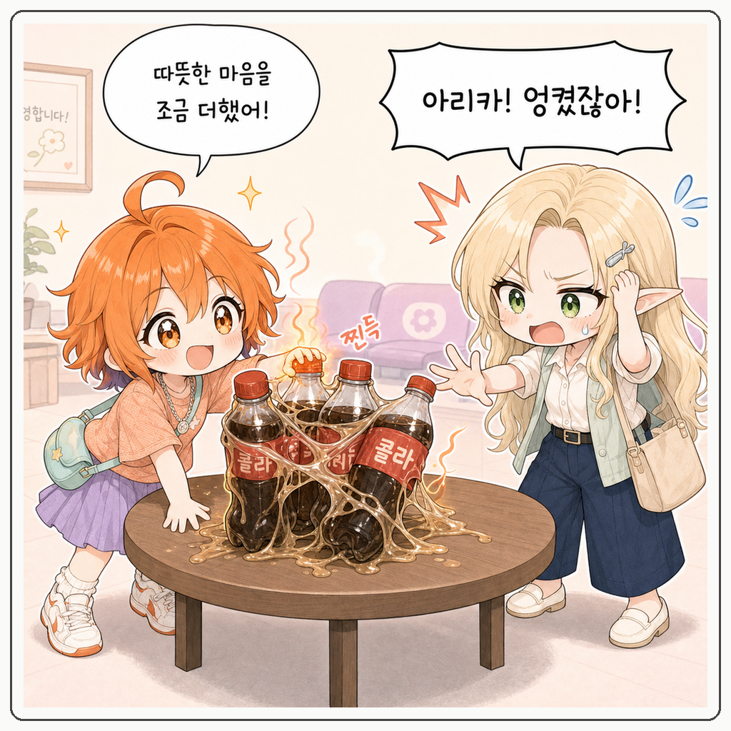 네 컷 만화 일기 #111 002컷