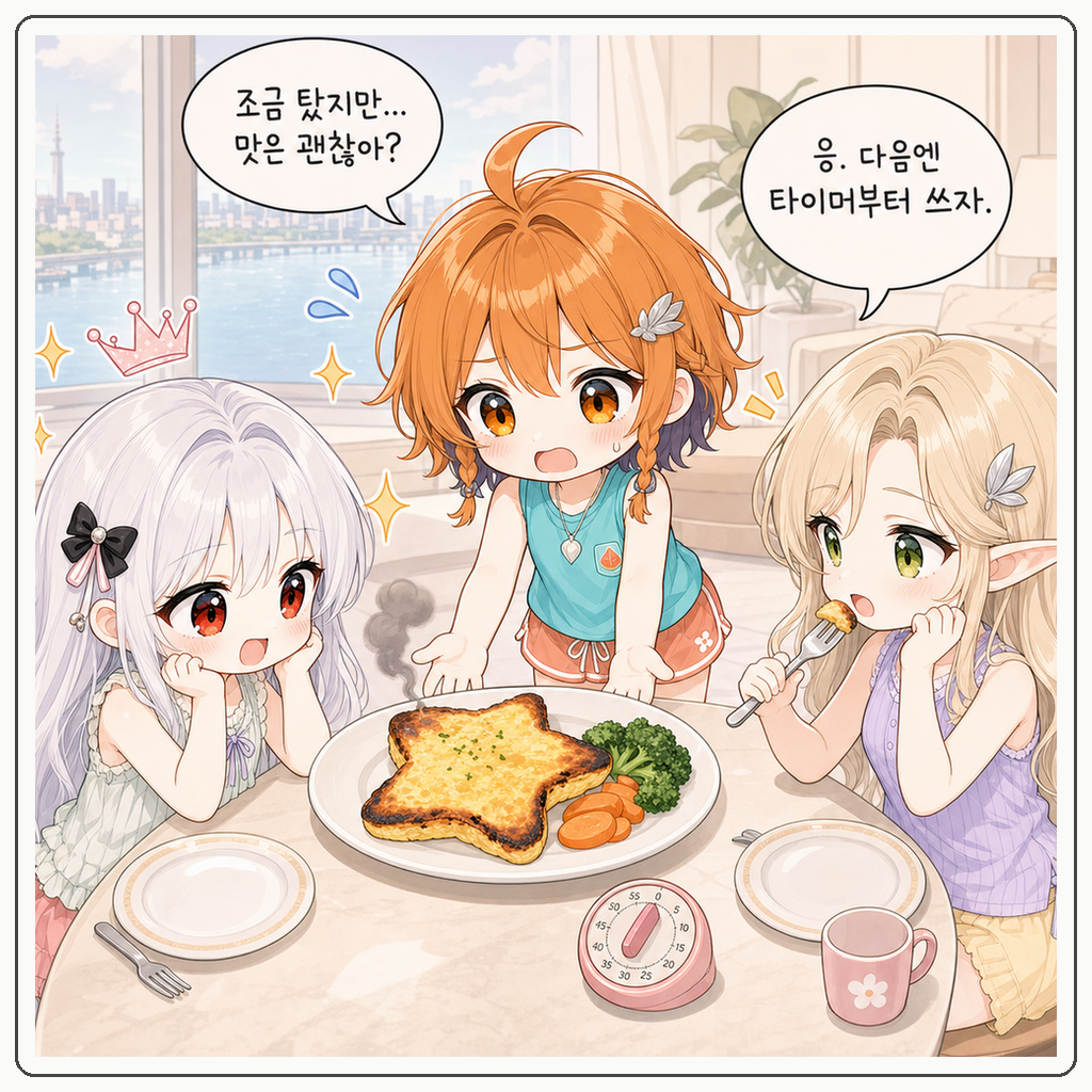 네 컷 만화 일기 #113 004컷
