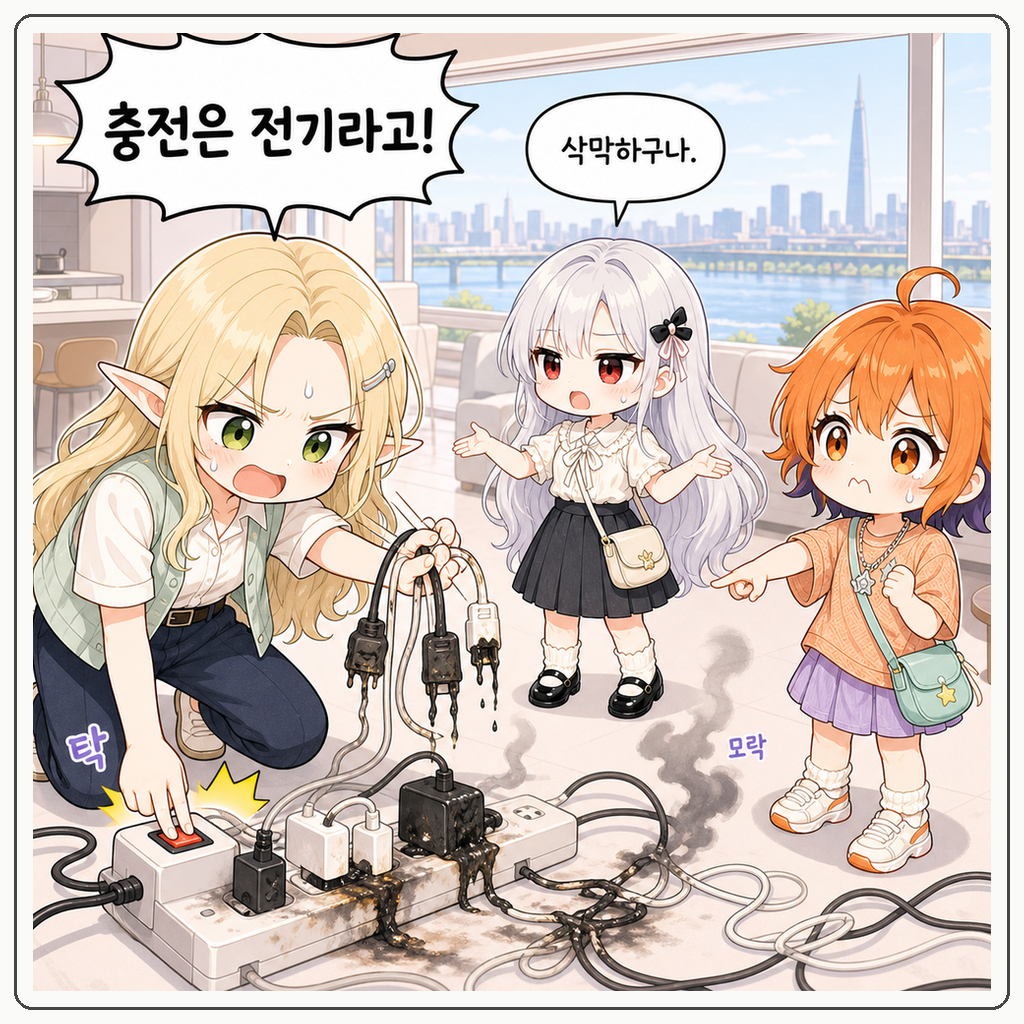 네 컷 만화 일기 #114 003컷