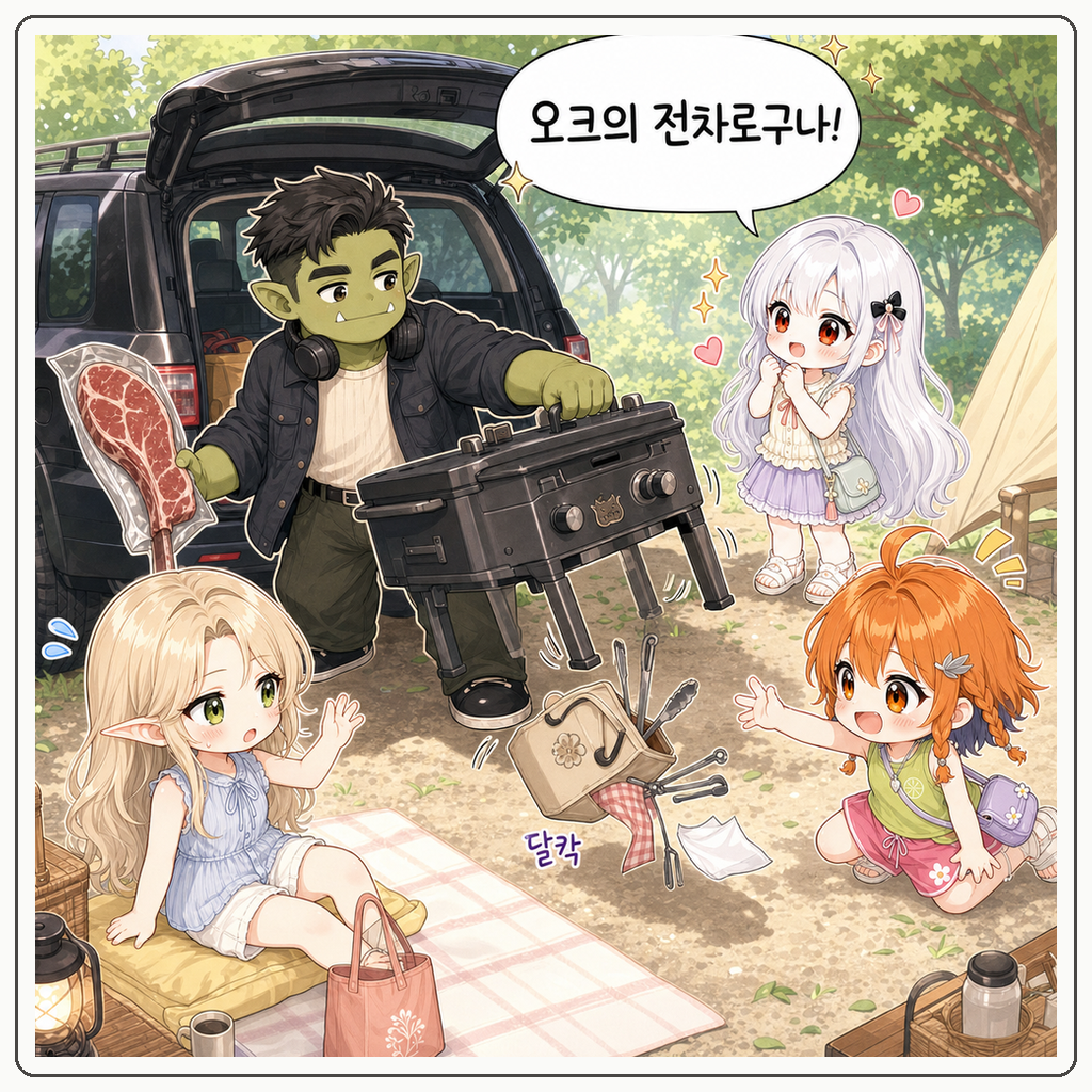 네 컷 만화 일기 #115 001컷