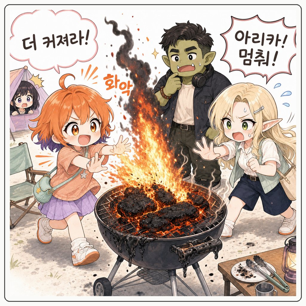 네 컷 만화 일기 #115 003컷