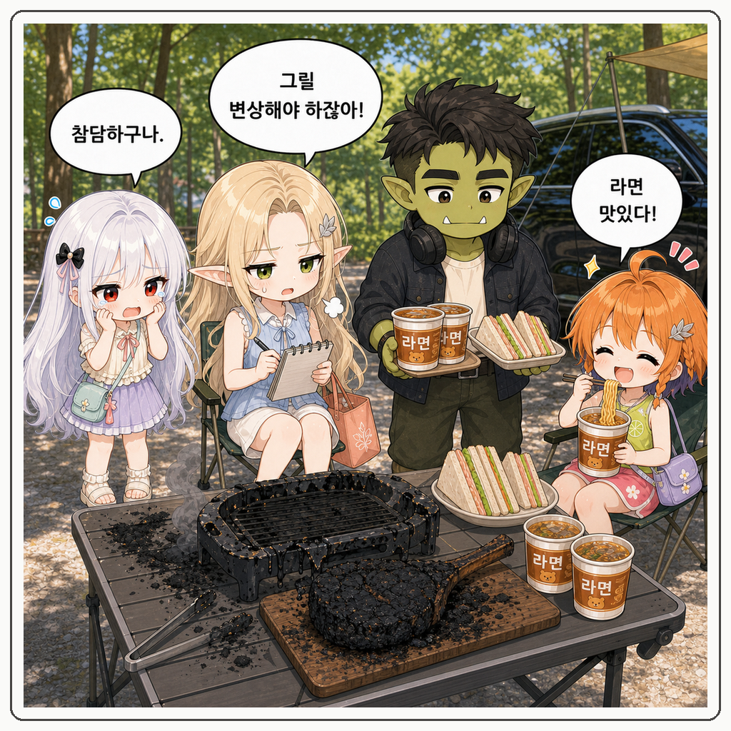 네 컷 만화 일기 #115 004컷