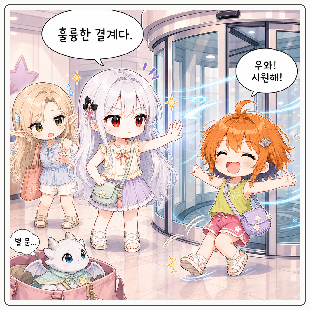네 컷 만화 일기 #117 001컷