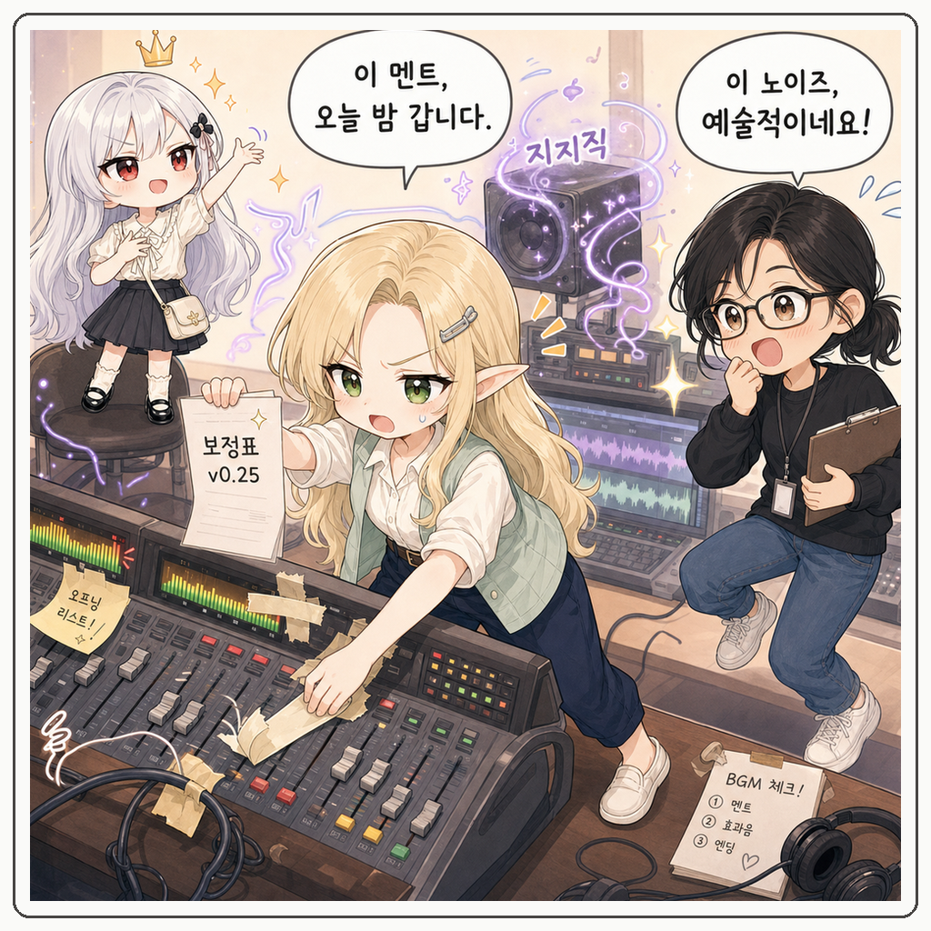 네 컷 만화 일기 #117 004컷