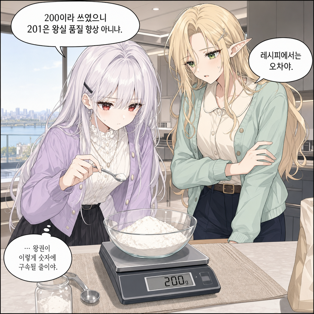 142화: 오븐 앞의 왕 (부제: 기다리는 것도 조리 과정입니다) 002컷