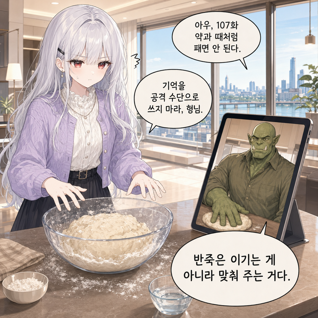 142화: 오븐 앞의 왕 (부제: 기다리는 것도 조리 과정입니다) 003컷