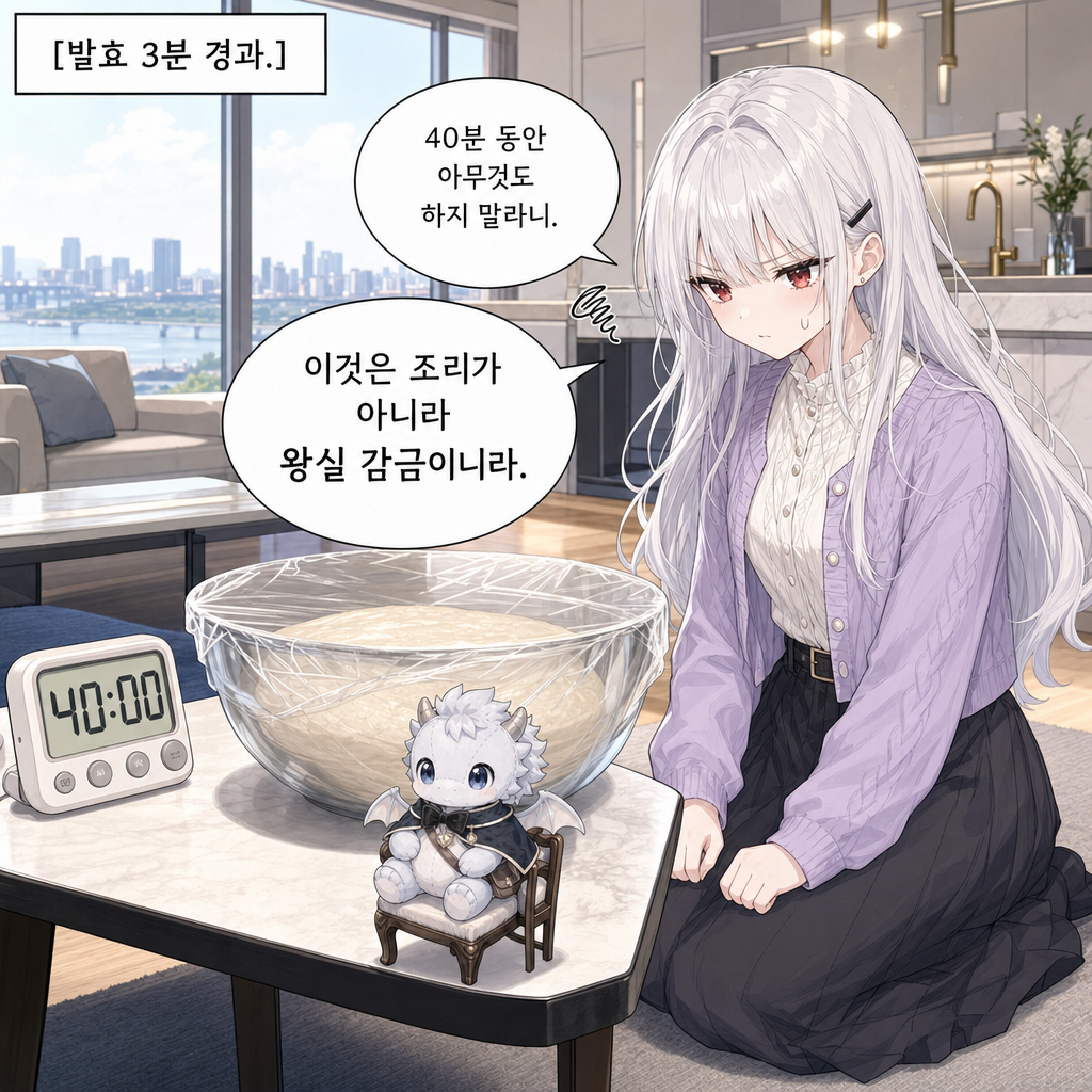 142화: 오븐 앞의 왕 (부제: 기다리는 것도 조리 과정입니다) 005컷