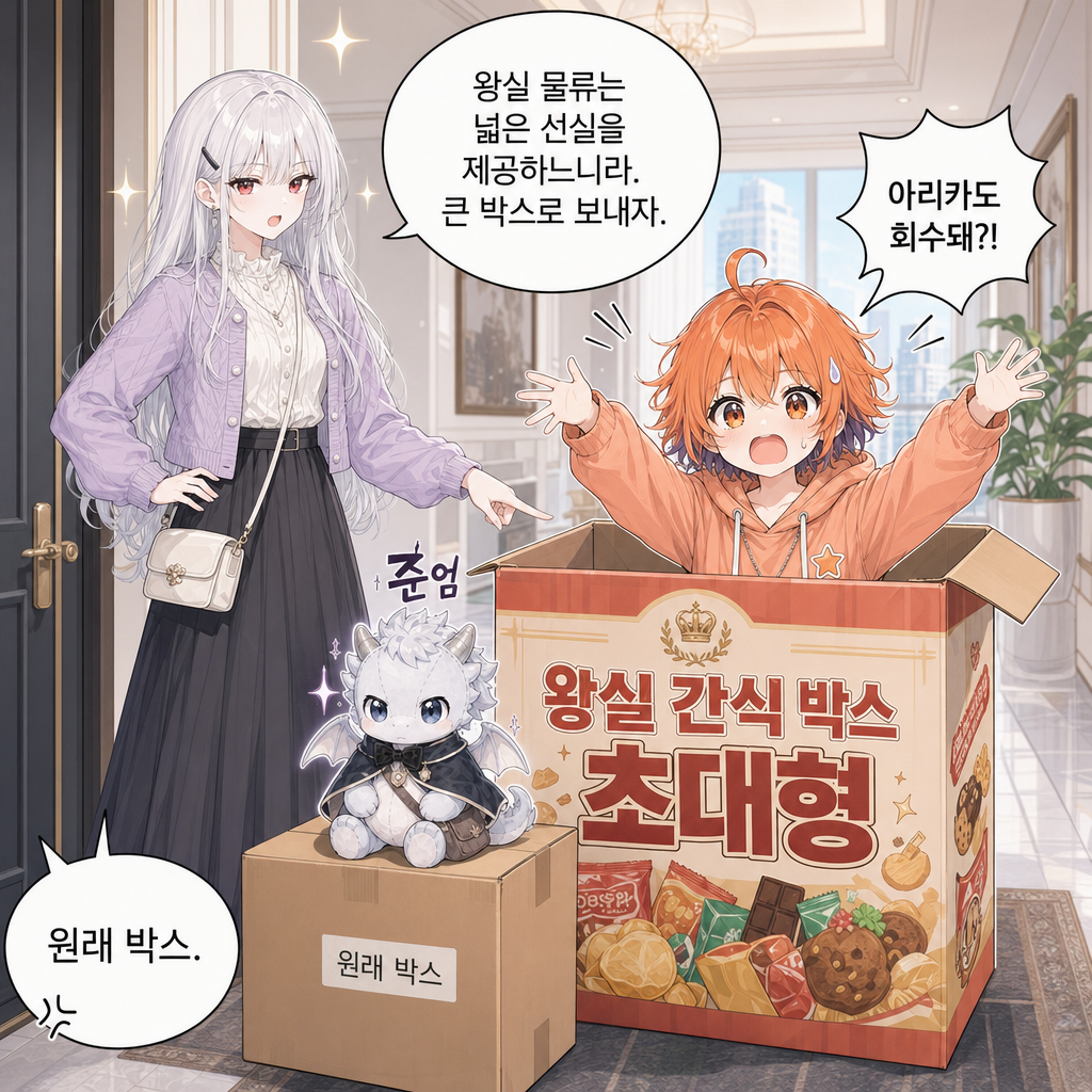 143화: 반품의 귀환 (부제: 왕실 물류는 되돌아간다) 003컷