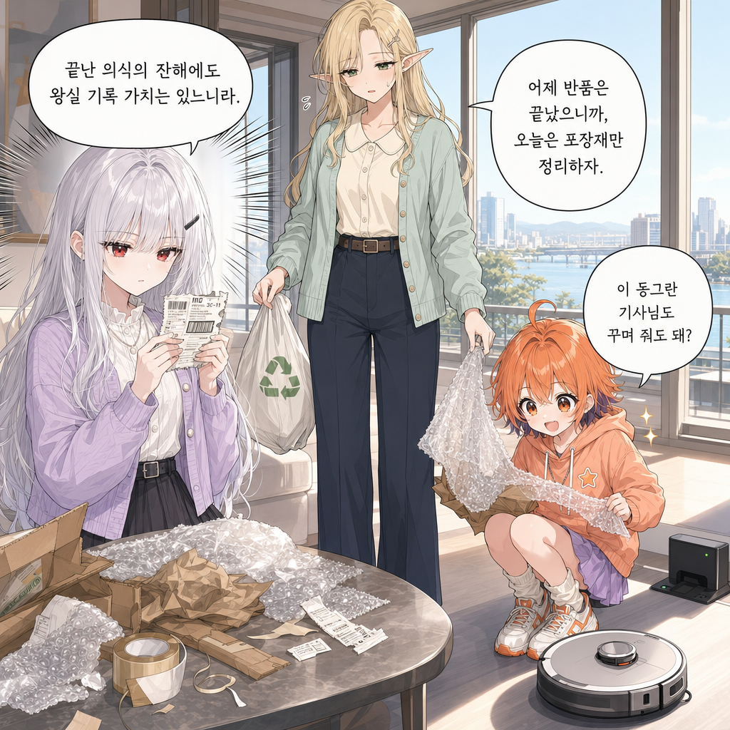 144화: 자동 회수 기사단 (부제: 로봇청소기는 반품을 모른다) 001컷