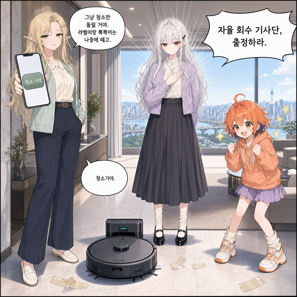 144화: 자동 회수 기사단 (부제: 로봇청소기는 반품을 모른다) 003컷