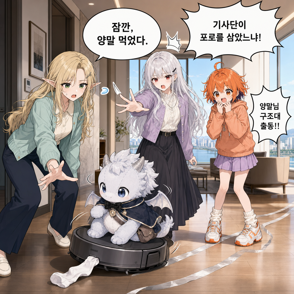 144화: 자동 회수 기사단 (부제: 로봇청소기는 반품을 모른다) 007컷