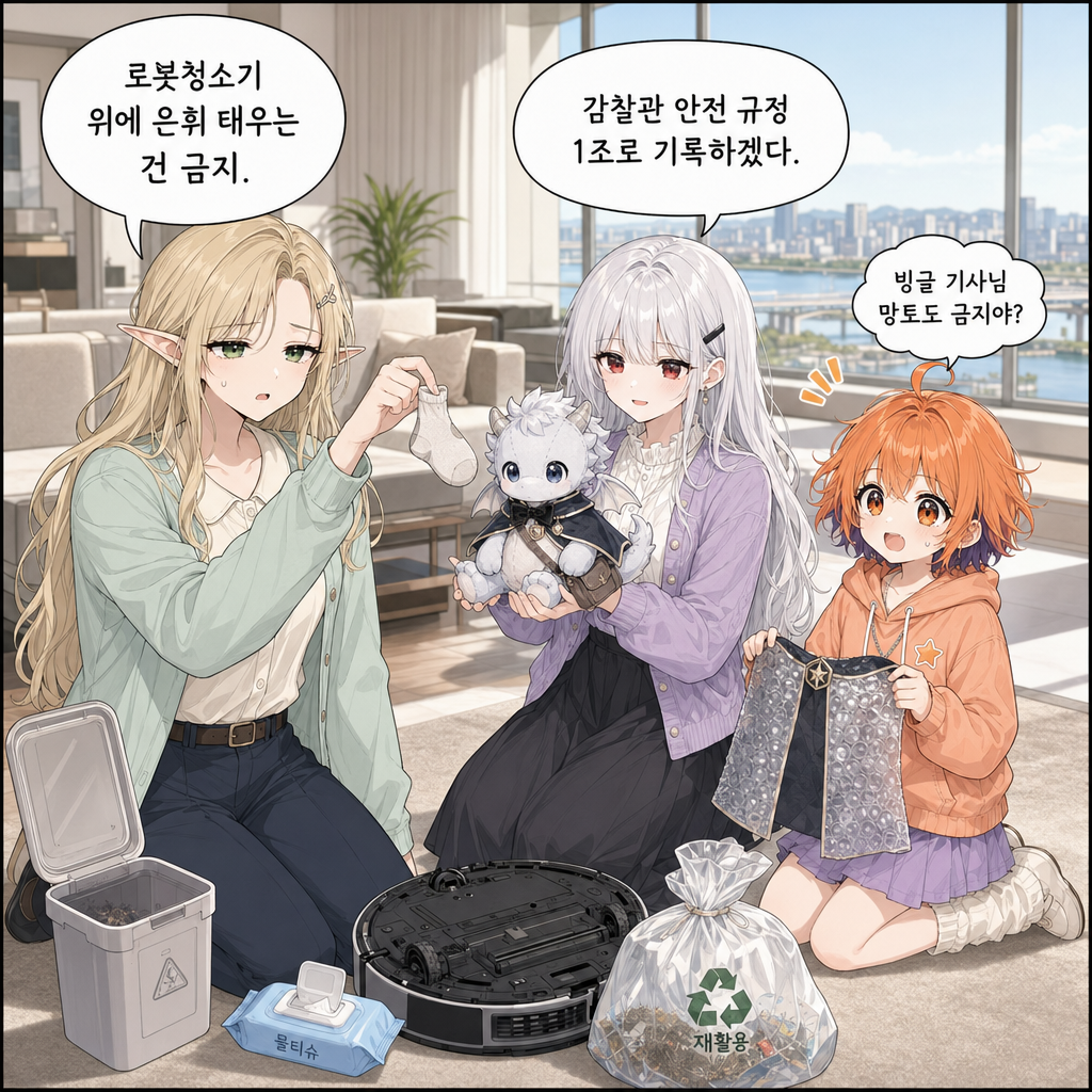 144화: 자동 회수 기사단 (부제: 로봇청소기는 반품을 모른다) 008컷