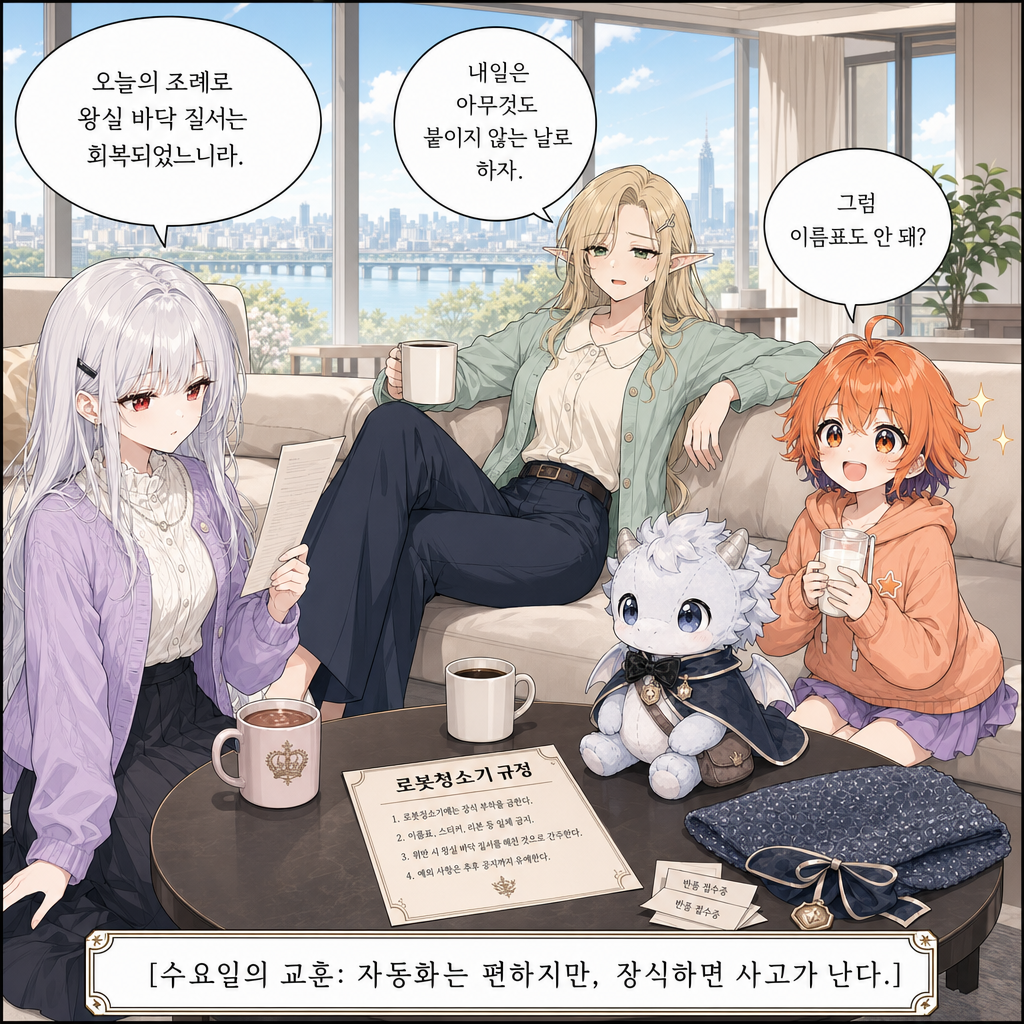 144화: 자동 회수 기사단 (부제: 로봇청소기는 반품을 모른다) 010컷