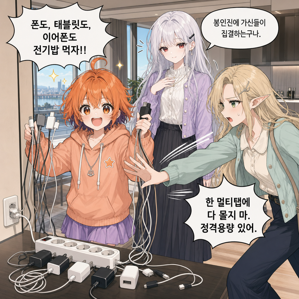 145화: 대기전력 봉인령 (부제: 멀티탭은 왕좌가 아닙니다) 005컷