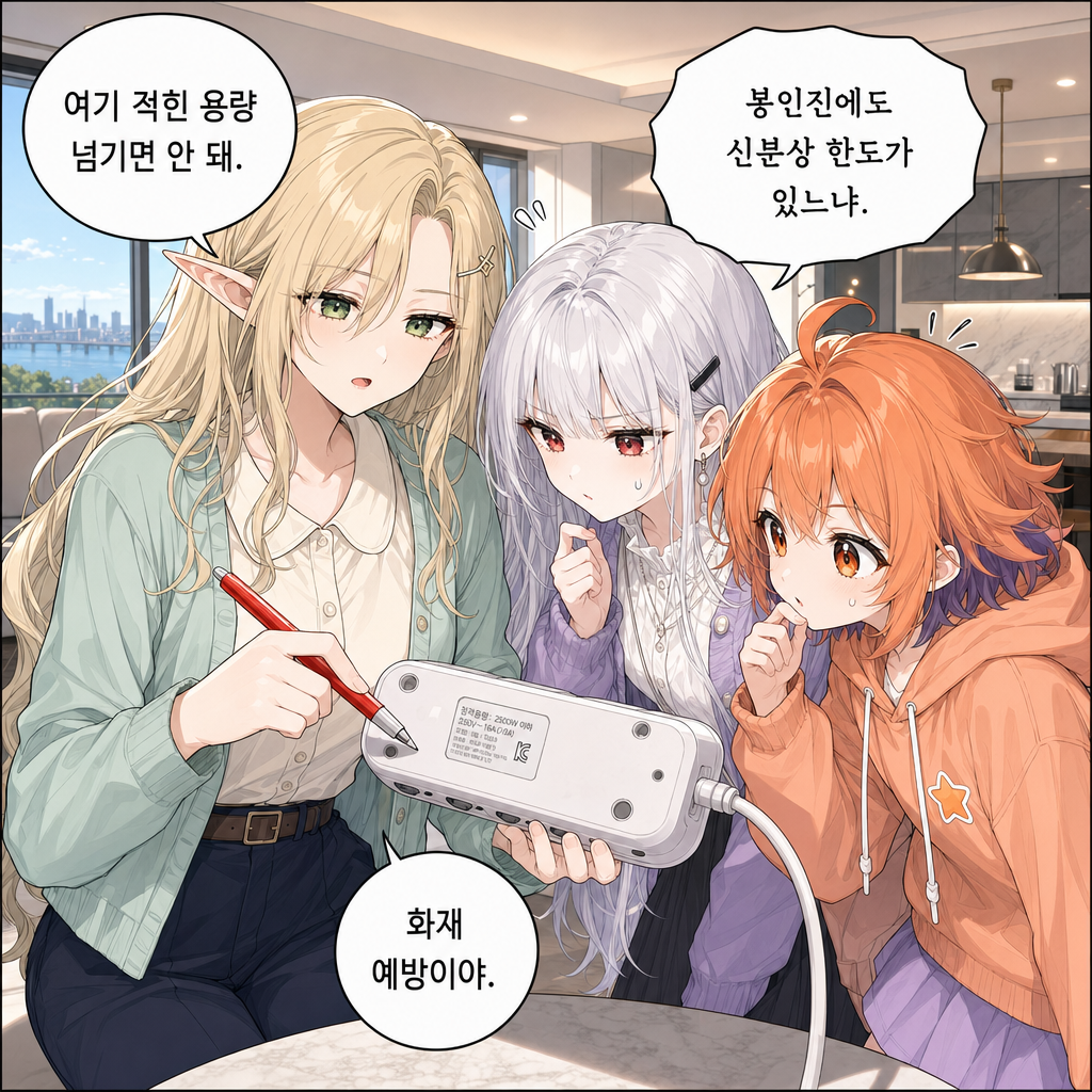145화: 대기전력 봉인령 (부제: 멀티탭은 왕좌가 아닙니다) 006컷