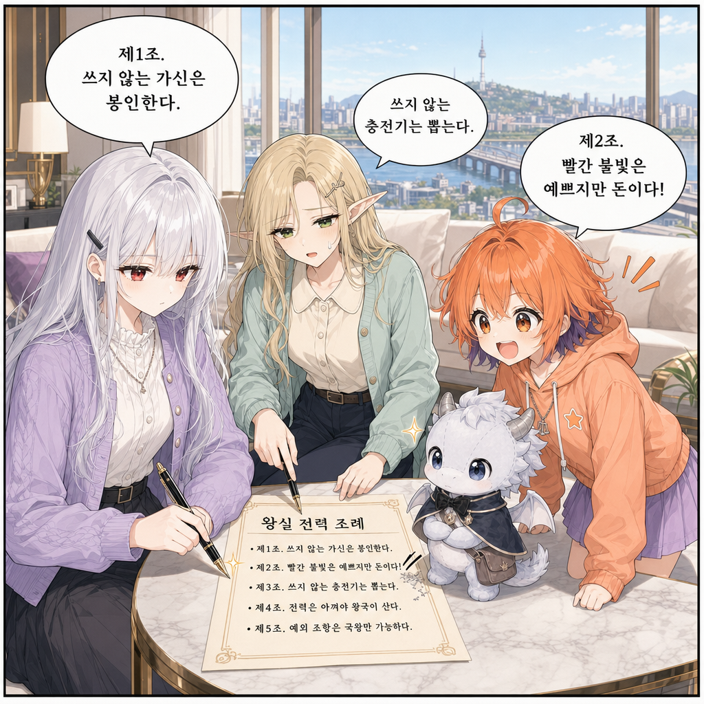 145화: 대기전력 봉인령 (부제: 멀티탭은 왕좌가 아닙니다) 009컷