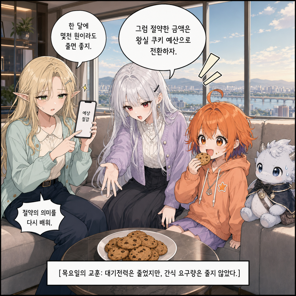 145화: 대기전력 봉인령 (부제: 멀티탭은 왕좌가 아닙니다) 010컷