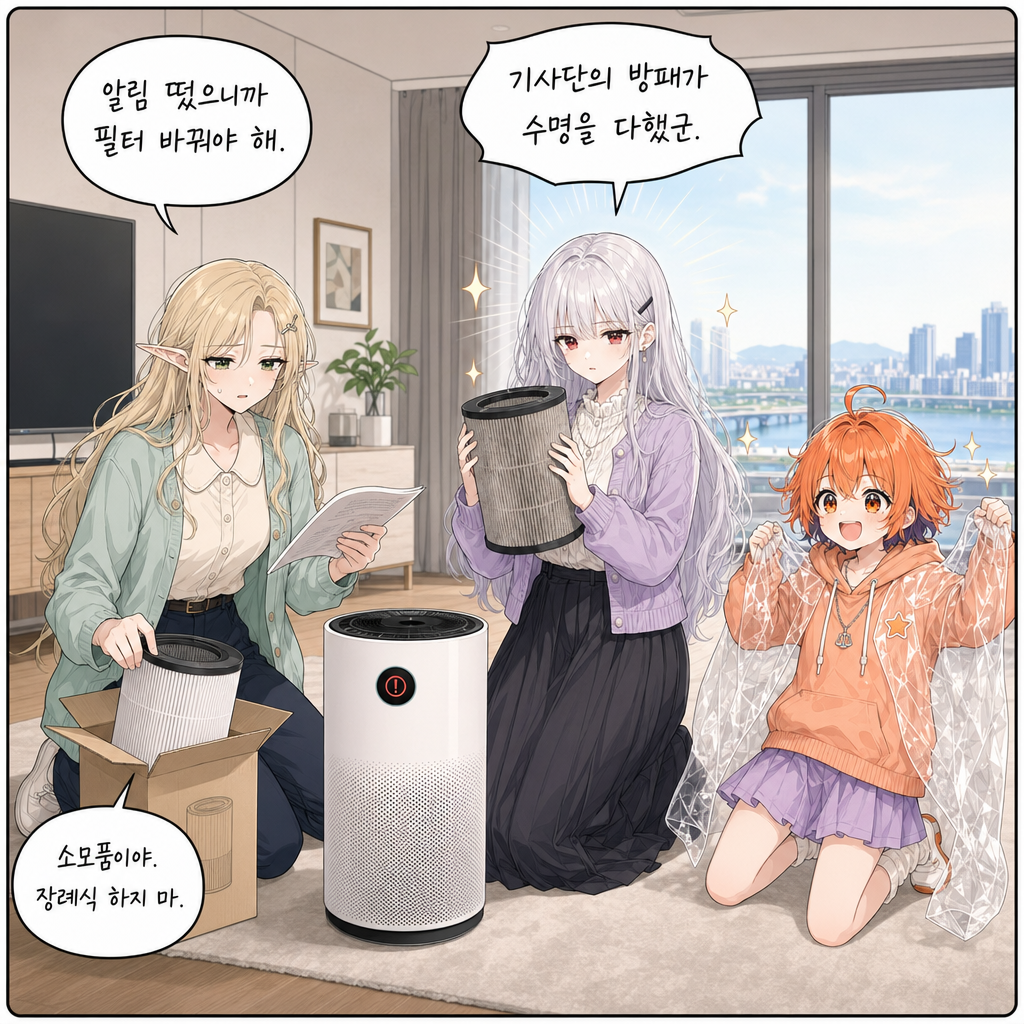 146화: 공기 왕국 비상령 (부제: 필터는 방패가 아닙니다) 003컷