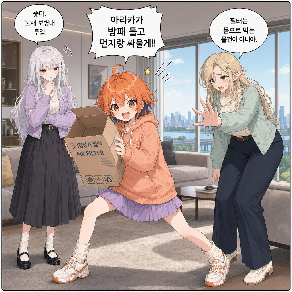 146화: 공기 왕국 비상령 (부제: 필터는 방패가 아닙니다) 004컷