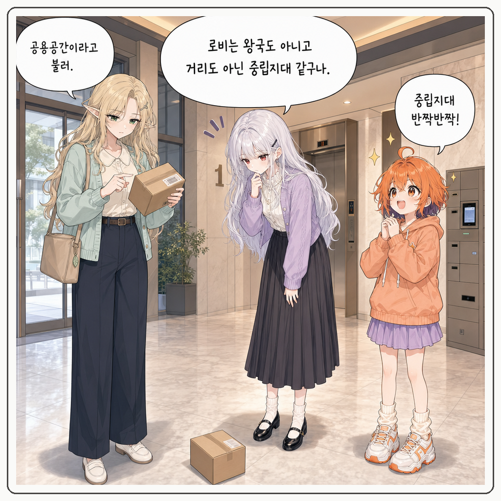 147화: 현관 국경 조약 (부제: 신발은 문밖의 갑옷입니다) 003컷