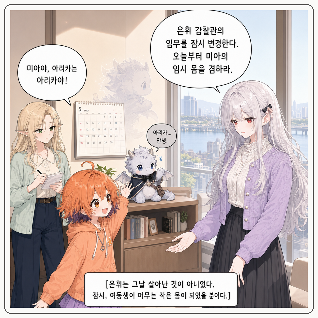 150화: 은휘가 말한 날 (부제: 인형은 그대로였고, 안에 들어온 건 여동생이었다) 010컷