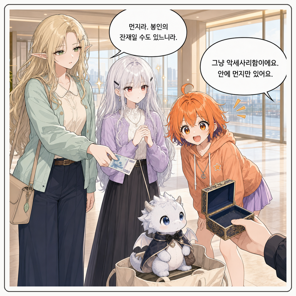 151화: 미아의 첫 중고거래 (부제: 버튼은 문이 아닙니다) 006컷