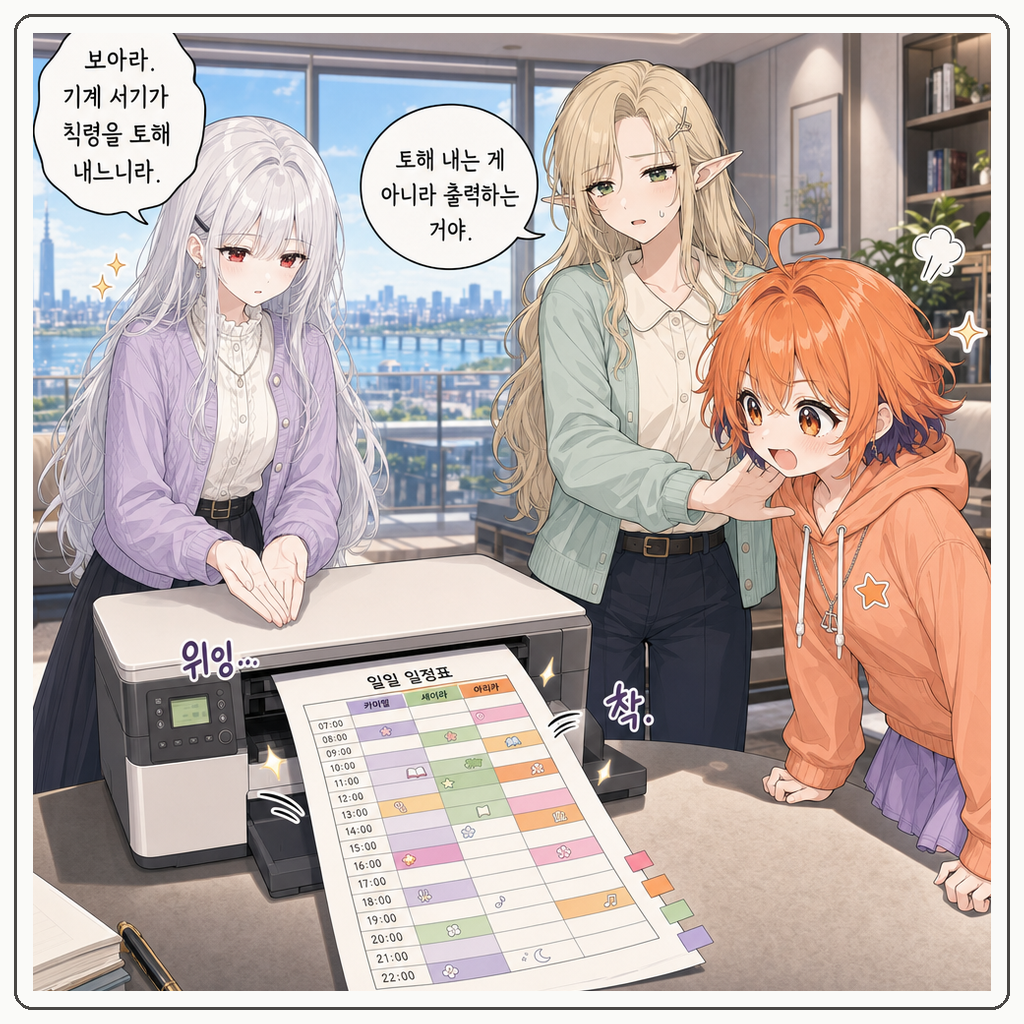 152화: 왕실 잉크 비상령 (부제: 프린터는 공물을 먹습니다) 002컷