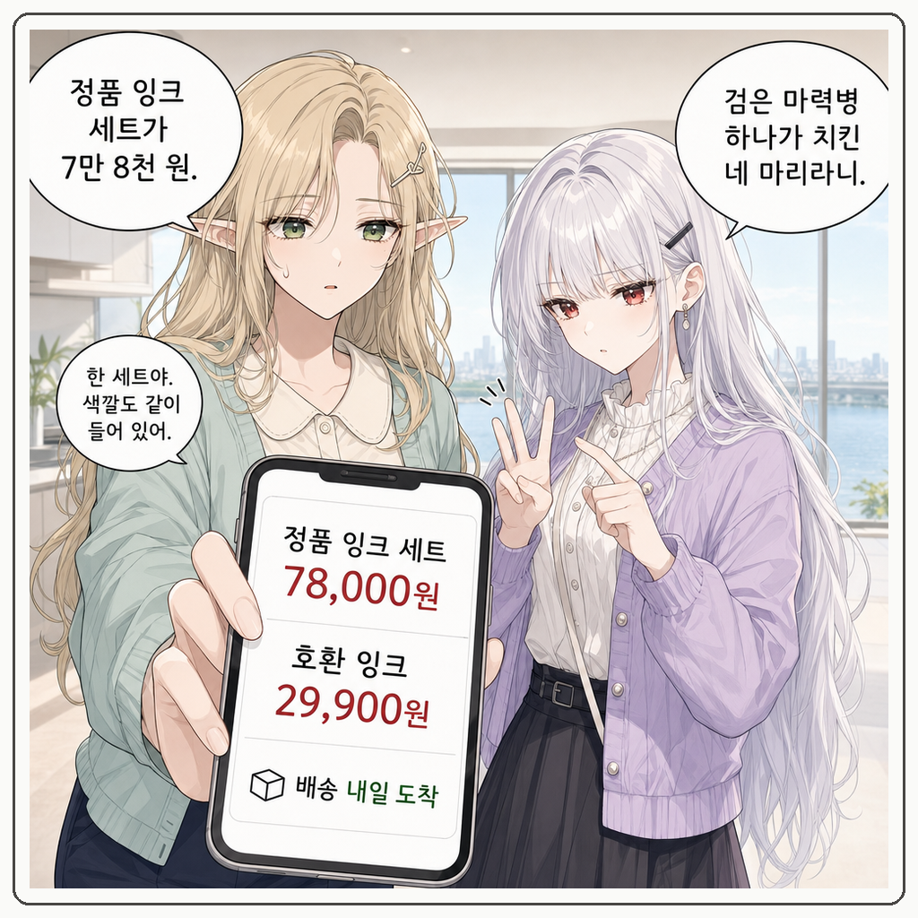 152화: 왕실 잉크 비상령 (부제: 프린터는 공물을 먹습니다) 004컷