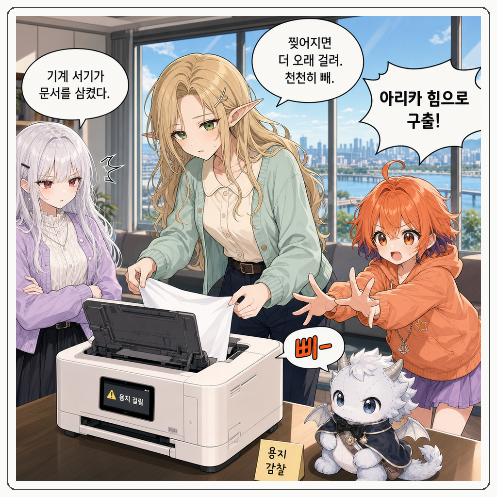 152화: 왕실 잉크 비상령 (부제: 프린터는 공물을 먹습니다) 006컷