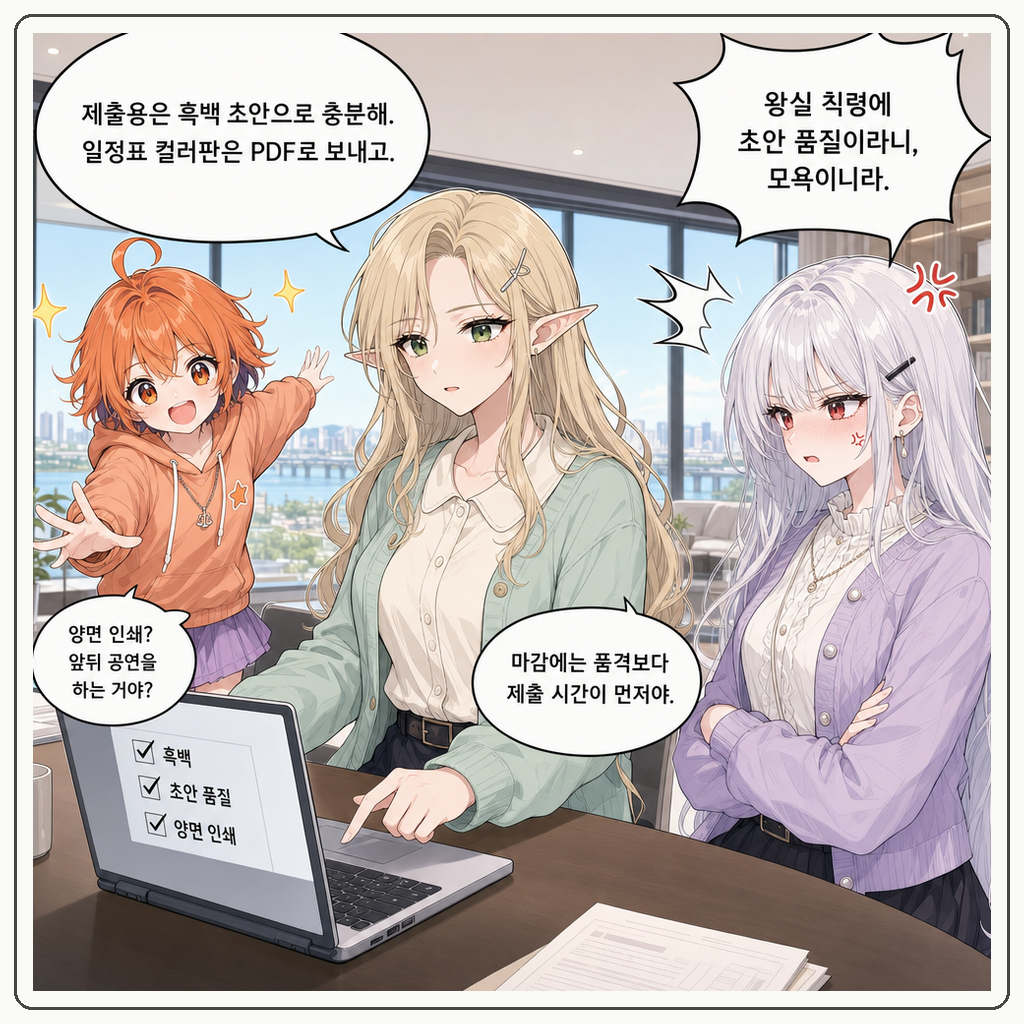 152화: 왕실 잉크 비상령 (부제: 프린터는 공물을 먹습니다) 008컷