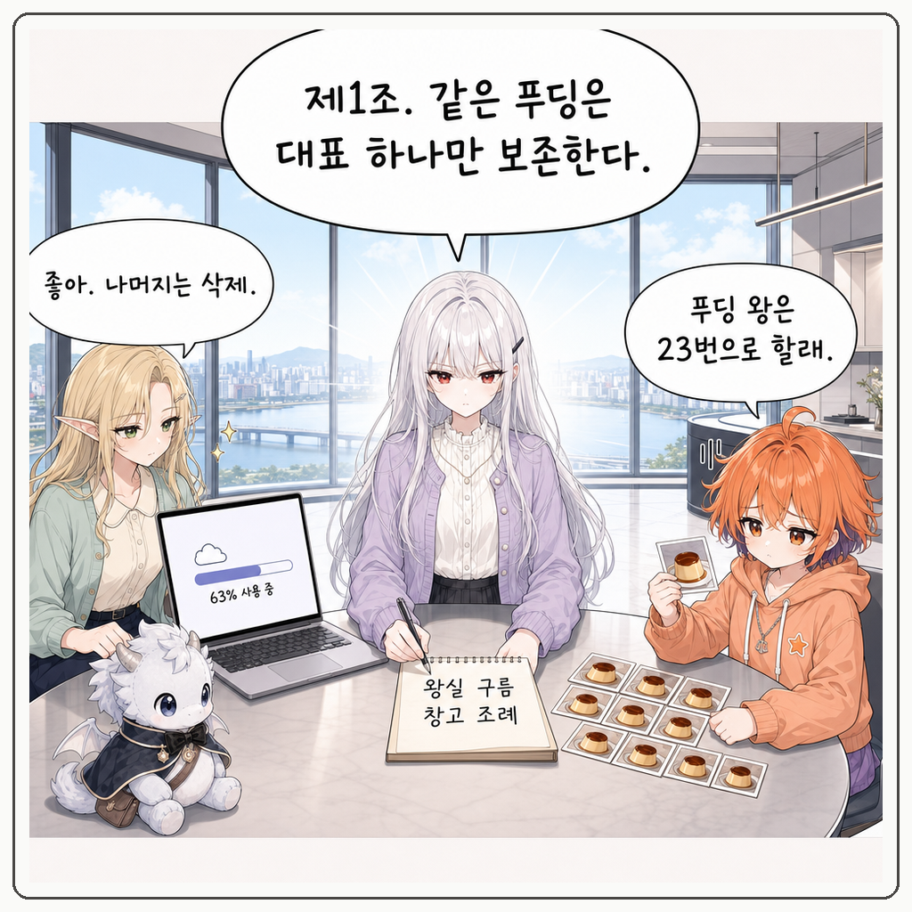 153화: 왕실 구름 창고 정리령 (부제: 하늘에도 용량 제한이 있습니다) 009컷