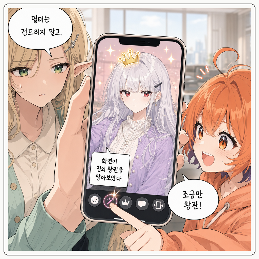 156화: 왕실 분신 필터 비상령 (부제: 카메라 필터는 분신술이 아닙니다) 002컷