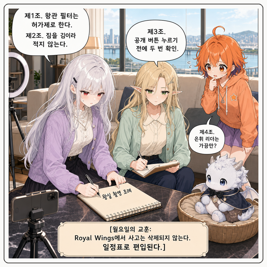 156화: 왕실 분신 필터 비상령 (부제: 카메라 필터는 분신술이 아닙니다) 010컷