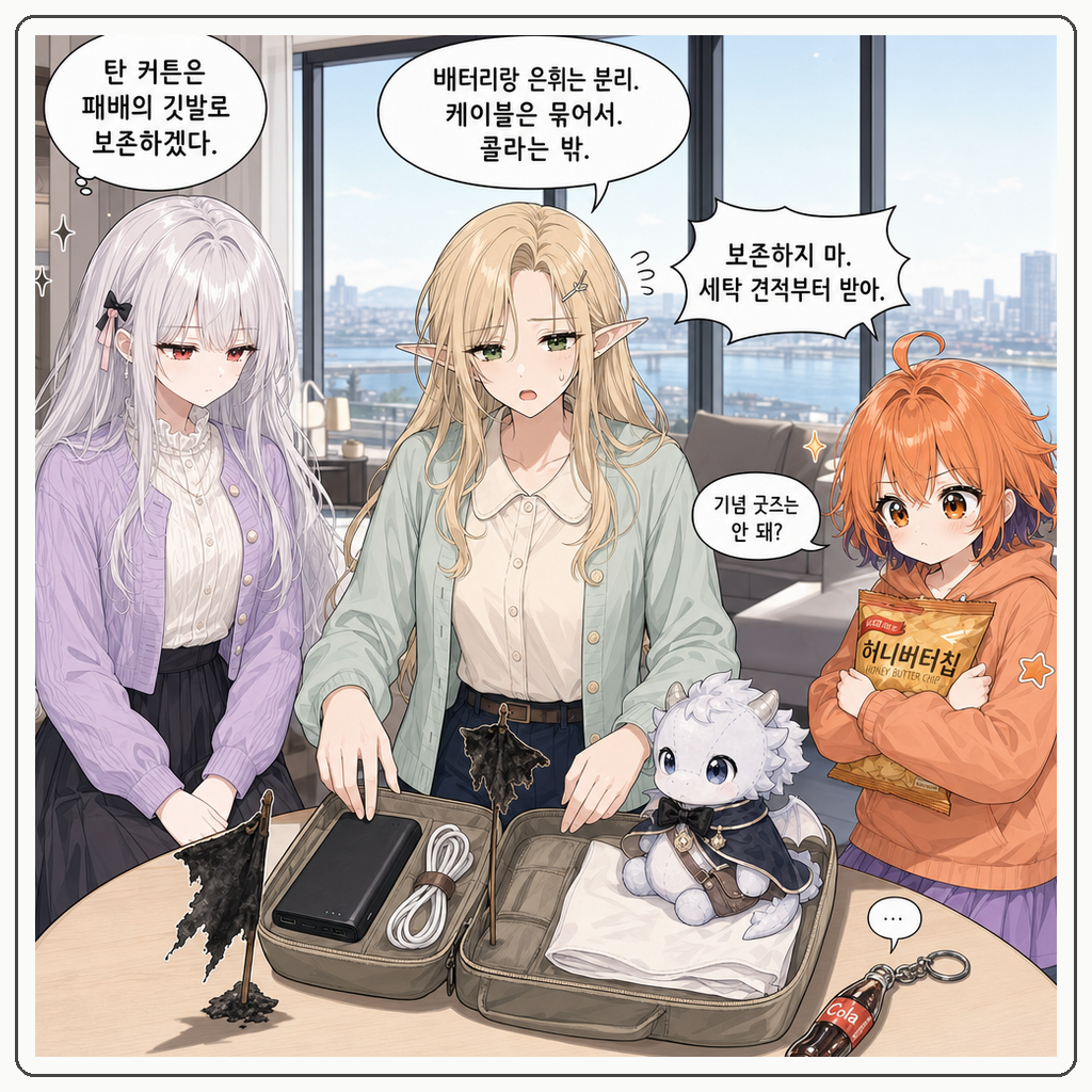 158화: 작은 불빛의 예비 심장 (부제: 보조배터리는 알이 아니고, 열기로 깨우는 것도 아닙니다) 008컷