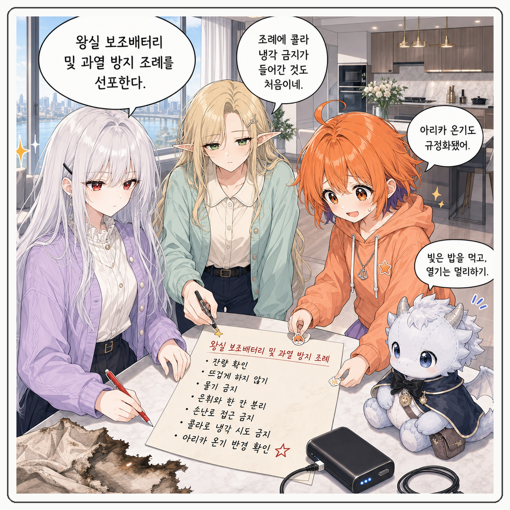158화: 작은 불빛의 예비 심장 (부제: 보조배터리는 알이 아니고, 열기로 깨우는 것도 아닙니다) 009컷