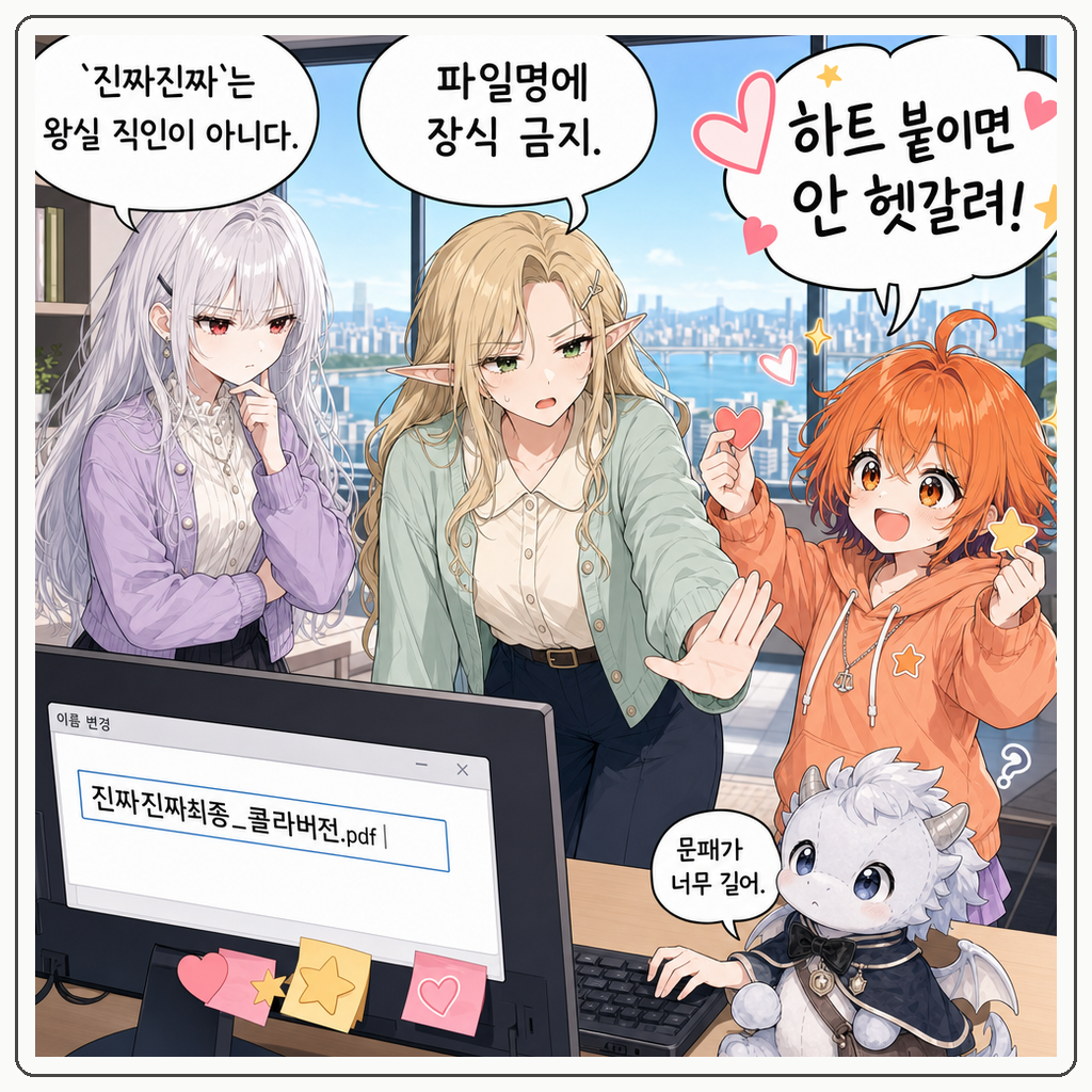 160화: 같은 이름의 두 문 (부제: 파일 이름은 문패이지 통로가 아닙니다) 003컷