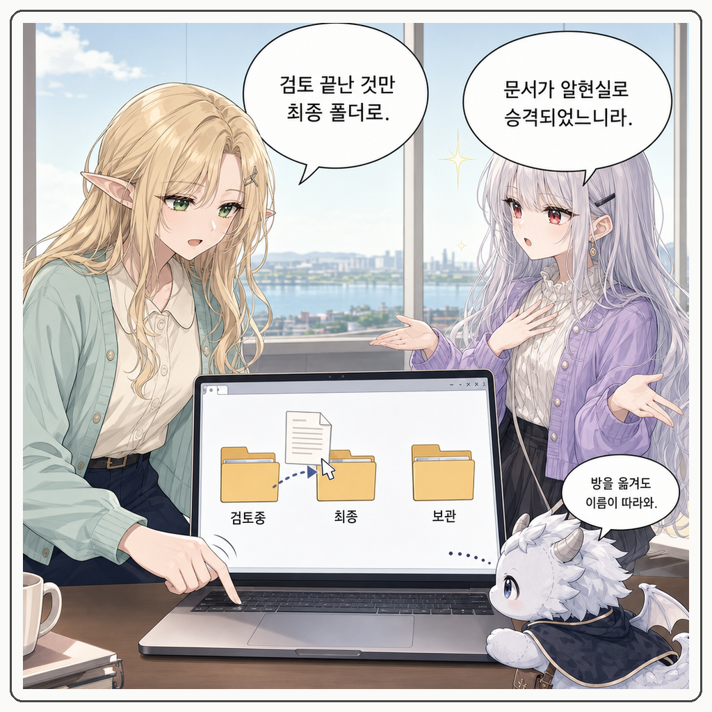 160화: 같은 이름의 두 문 (부제: 파일 이름은 문패이지 통로가 아닙니다) 008컷