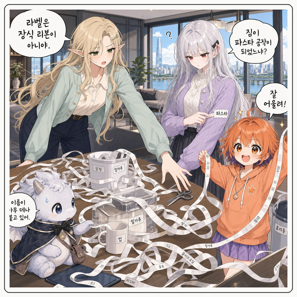 161화: 왕실 라벨 칙령 (부제: 이름표는 물건에만 붙입니다) 003컷