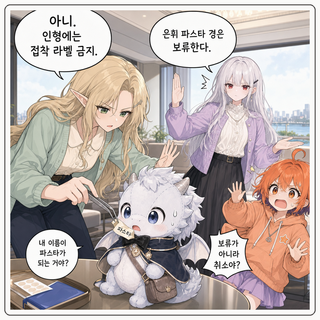 161화: 왕실 라벨 칙령 (부제: 이름표는 물건에만 붙입니다) 004컷