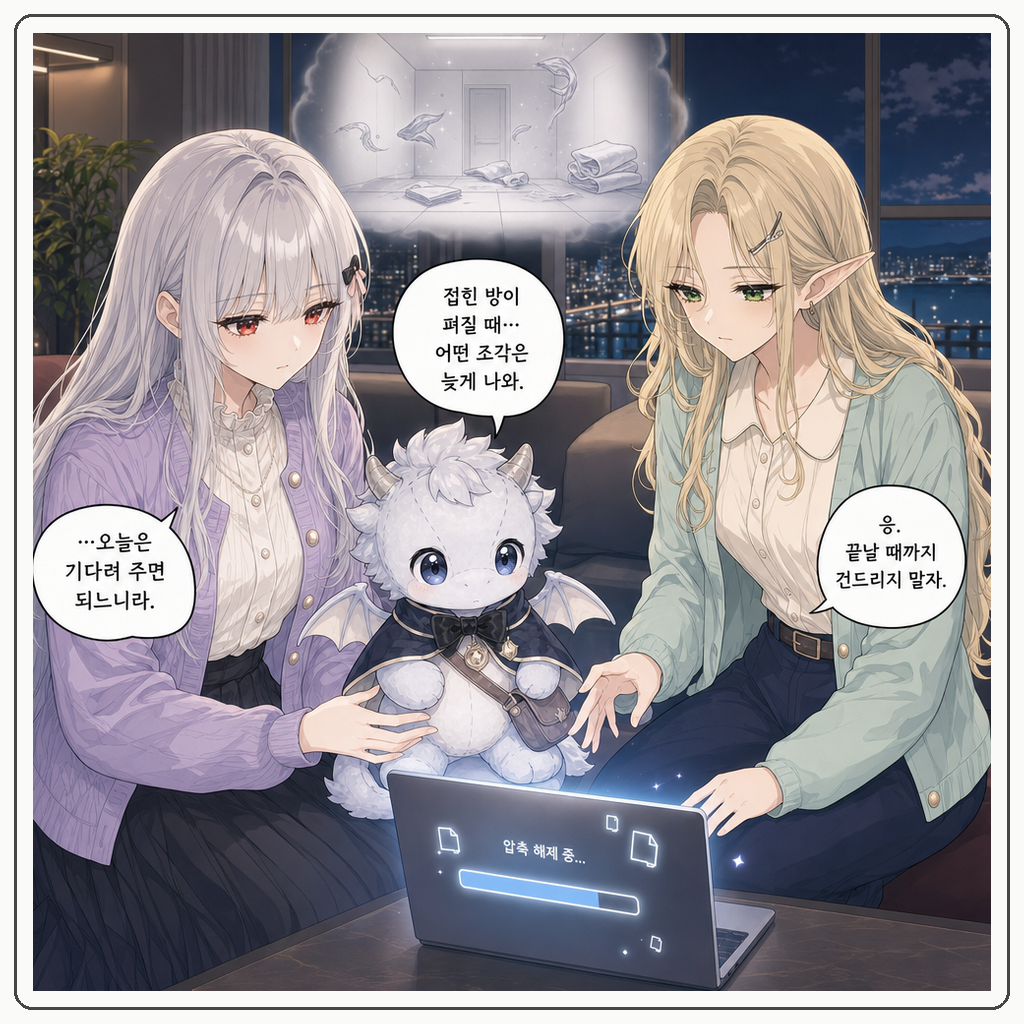 162화: 왕실 압축 해제령 (부제: 폴더는 터뜨리는 상자가 아닙니다) 006컷