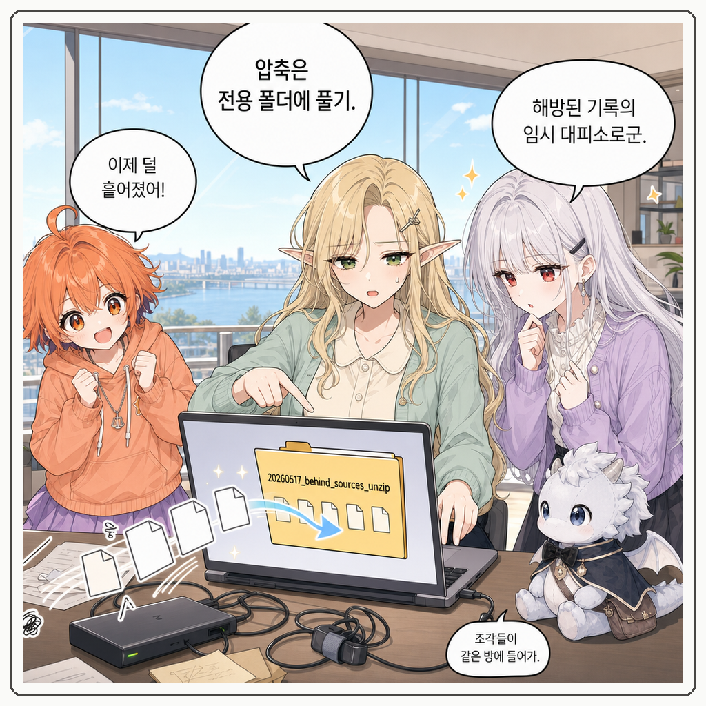 162화: 왕실 압축 해제령 (부제: 폴더는 터뜨리는 상자가 아닙니다) 007컷