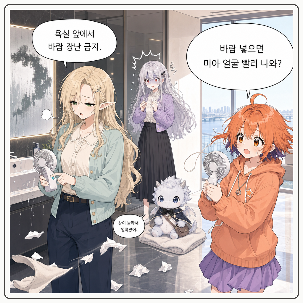 165화: 하얀 숨의 거울 (부제: 거울은 새 몸을 만드는 문이 아닙니다) 004컷