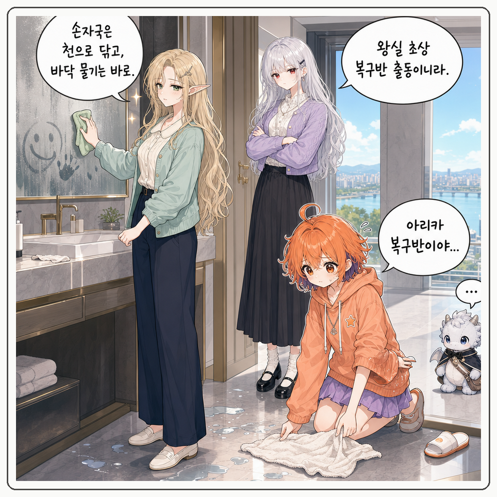 165화: 하얀 숨의 거울 (부제: 거울은 새 몸을 만드는 문이 아닙니다) 006컷
