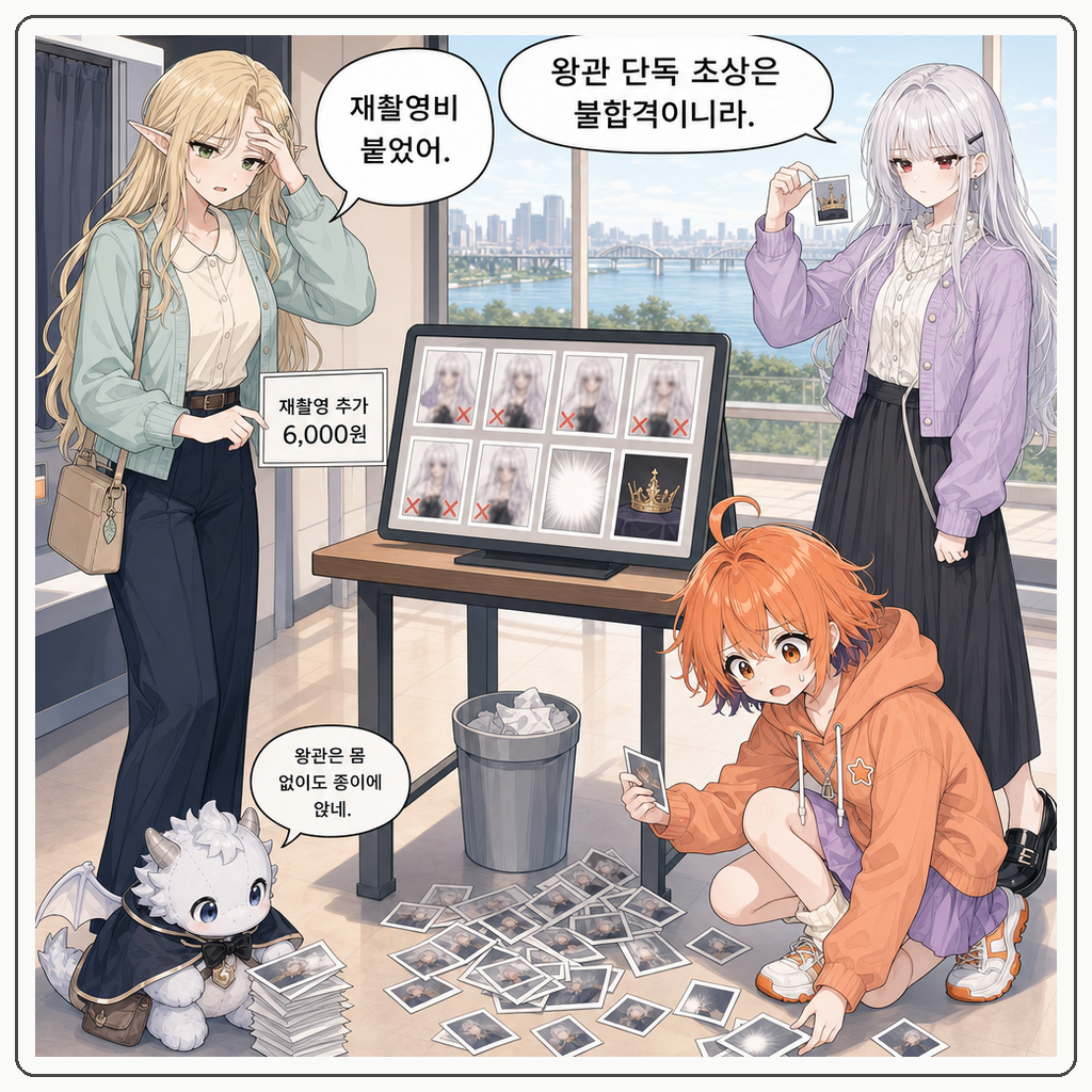 166화: 작은 몸의 증명사진 (부제: 사진기는 몸을 대신 만들어 주지 않습니다) 007컷