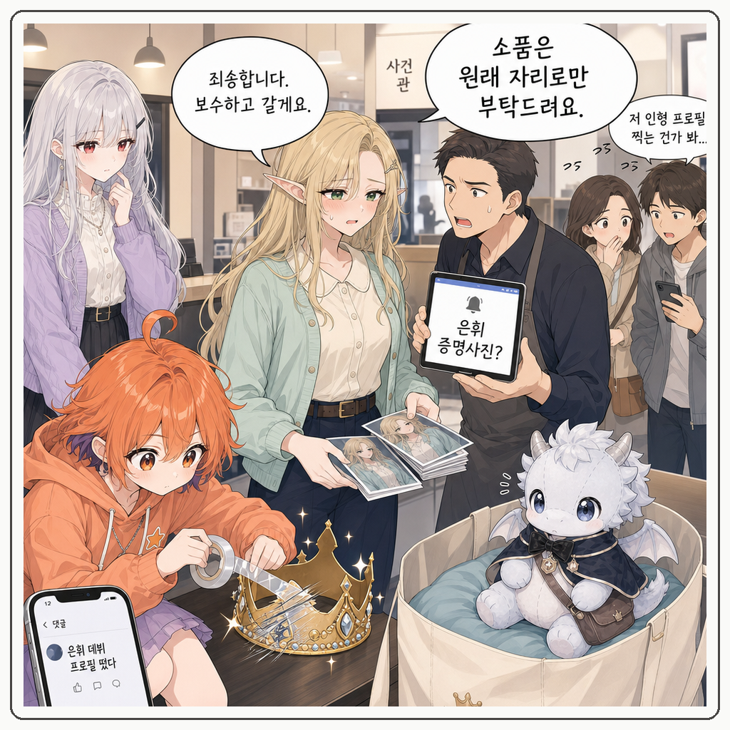 166화: 작은 몸의 증명사진 (부제: 사진기는 몸을 대신 만들어 주지 않습니다) 008컷