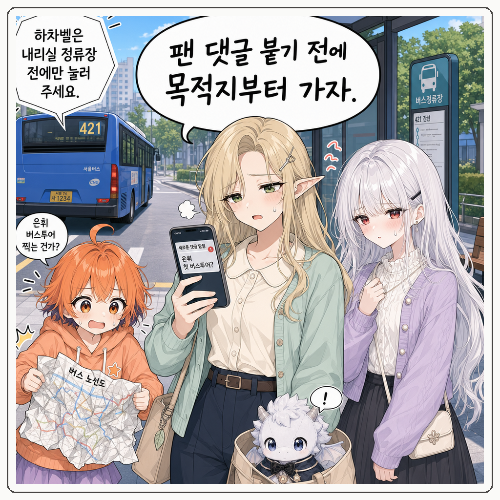 167화: 환승음이 먼저 내린 날 (부제: 하차벨은 왕실 종이 아닙니다) 008컷