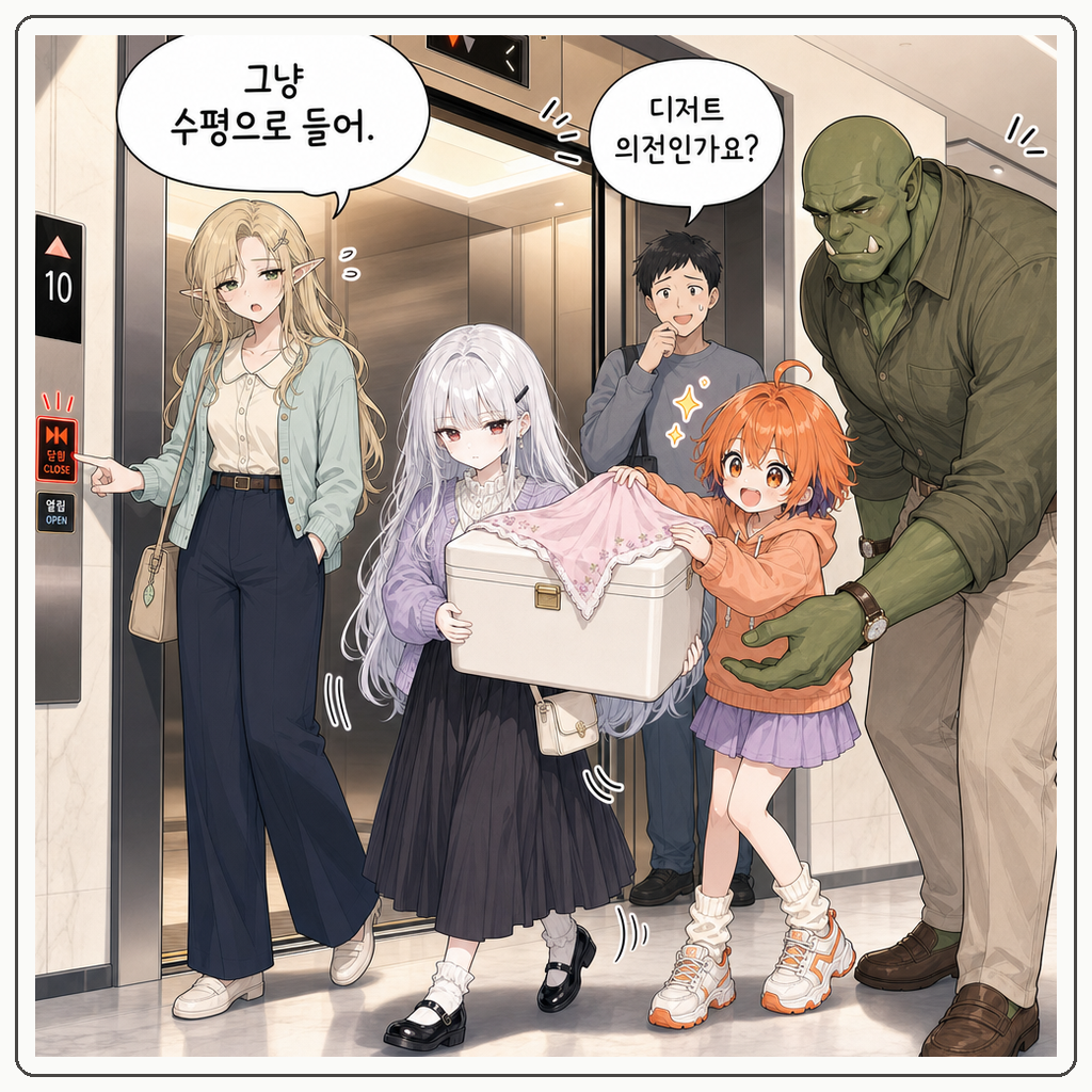 168화: 그록 형님의 보냉 박스 (부제: 마카롱은 전리품이 아닙니다) 003컷