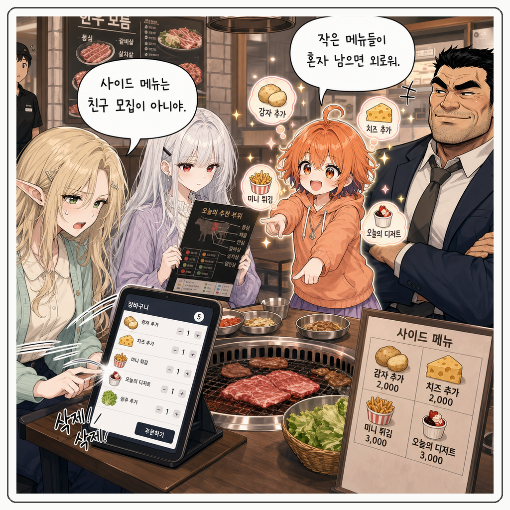 171화: 부장님의 적당히 계약서 (부제: 한우 5인분은 상시 조항이 아닙니다) 004컷
