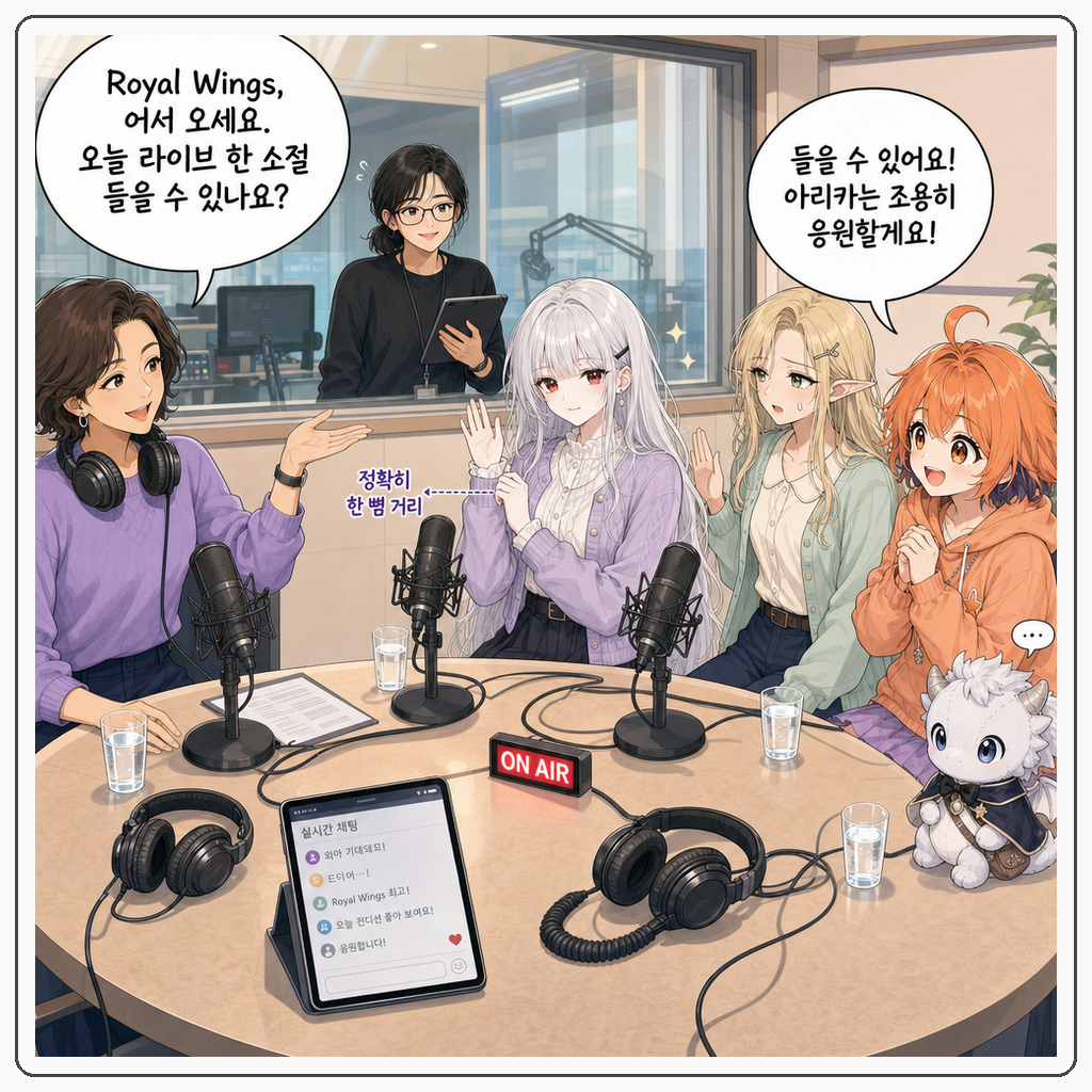 174화: 보이는 라디오의 작은 숨 (부제: 라이브는 왕실 조회가 아닙니다) 002컷
