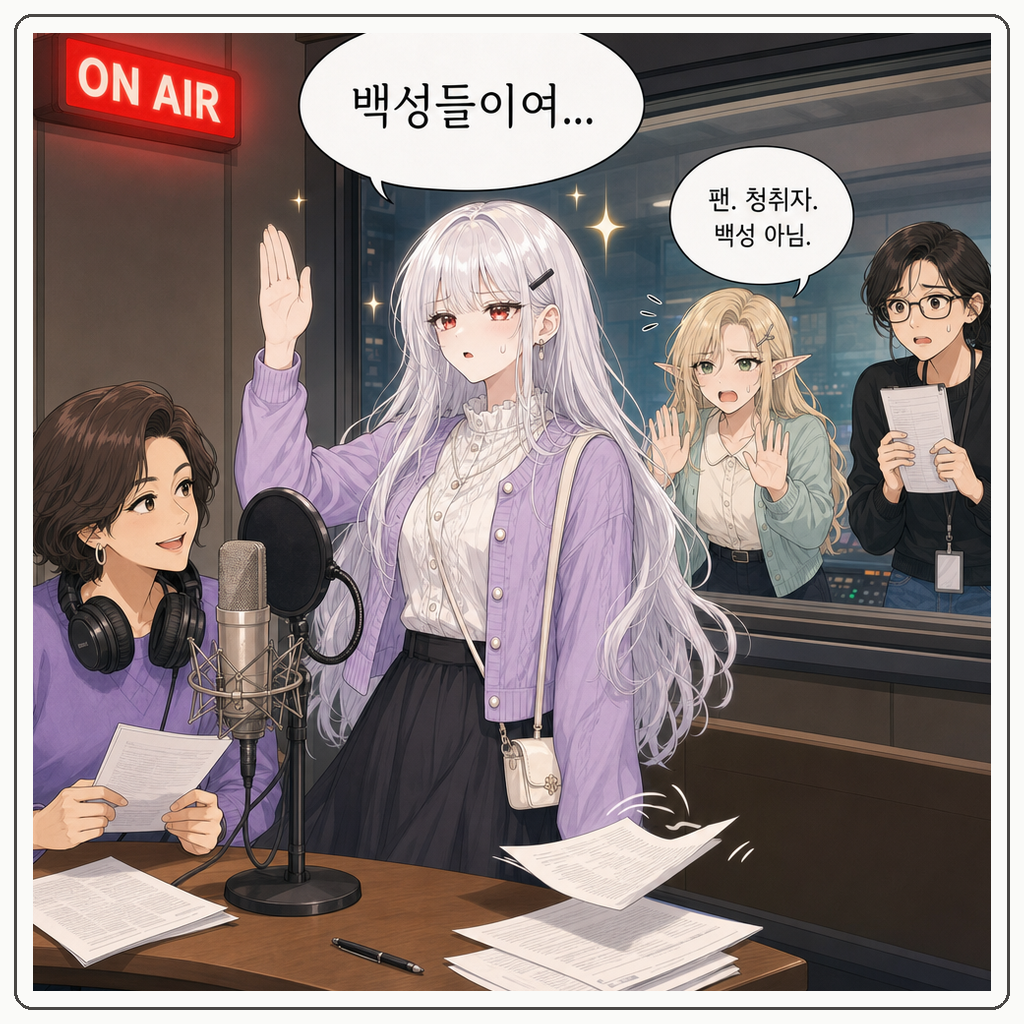 174화: 보이는 라디오의 작은 숨 (부제: 라이브는 왕실 조회가 아닙니다) 003컷